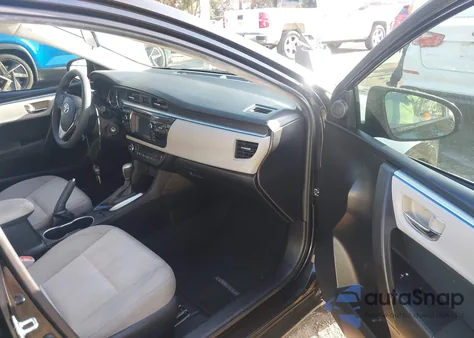 2015 Toyota Corolla Le из США, поврежденный, VIN 2T1BURHE4FC418559